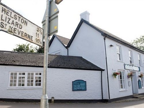 The Black Swan Gweek Exterior foto